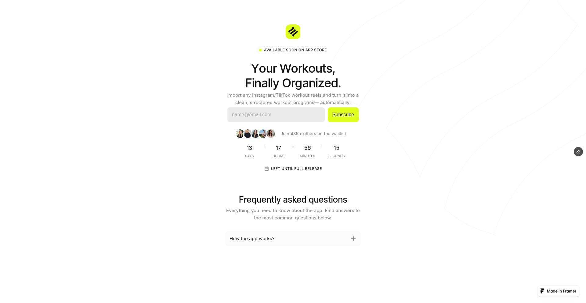 FitSaver: 健身内容转化为习惯的行动引擎