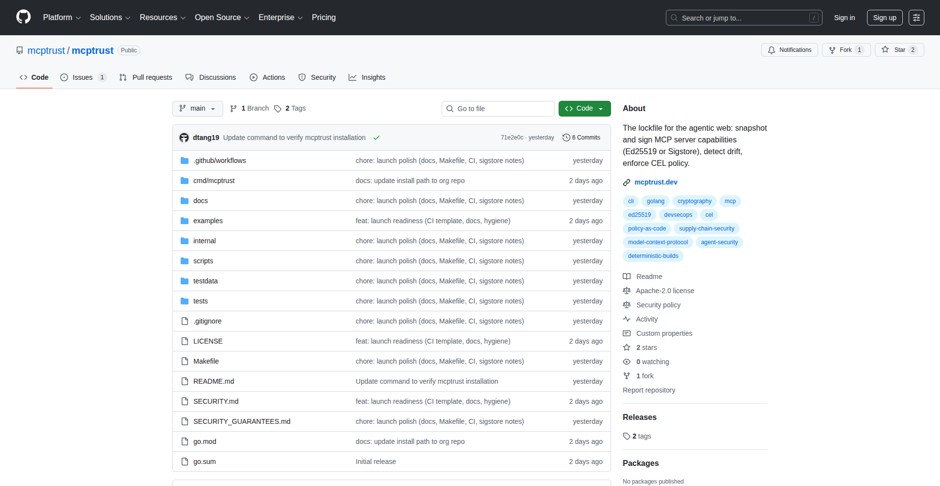 MCPTrust: 签名锁文件，守护MCP服务器安全