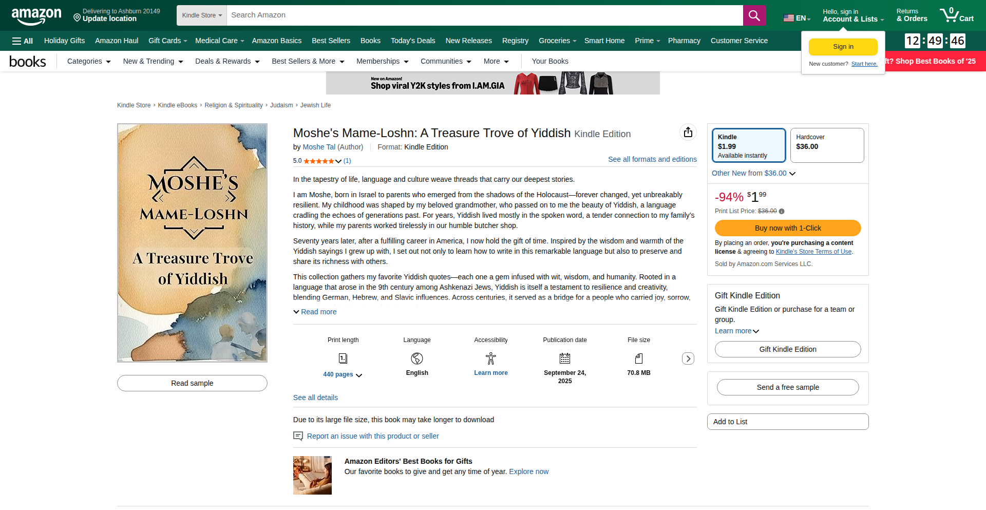 Yiddish Quote Semantic Organizer