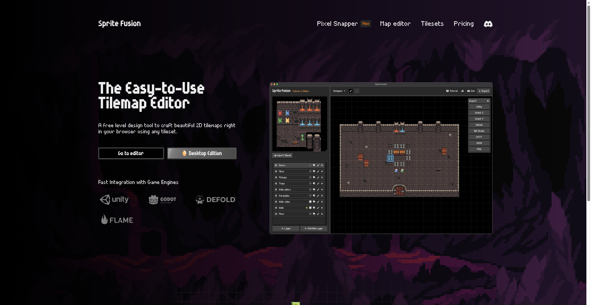 Svelte驱动的Web游戏编辑器