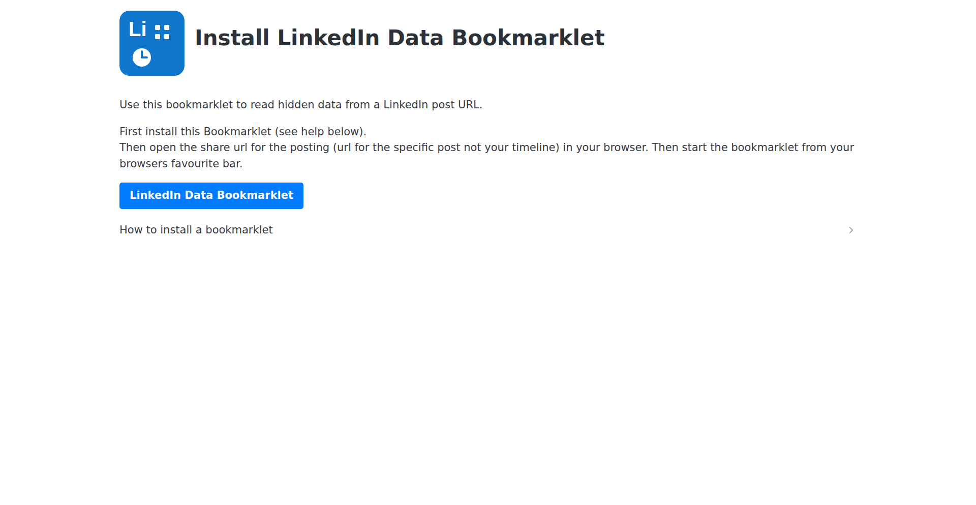 LinkdIn数据抓取书签