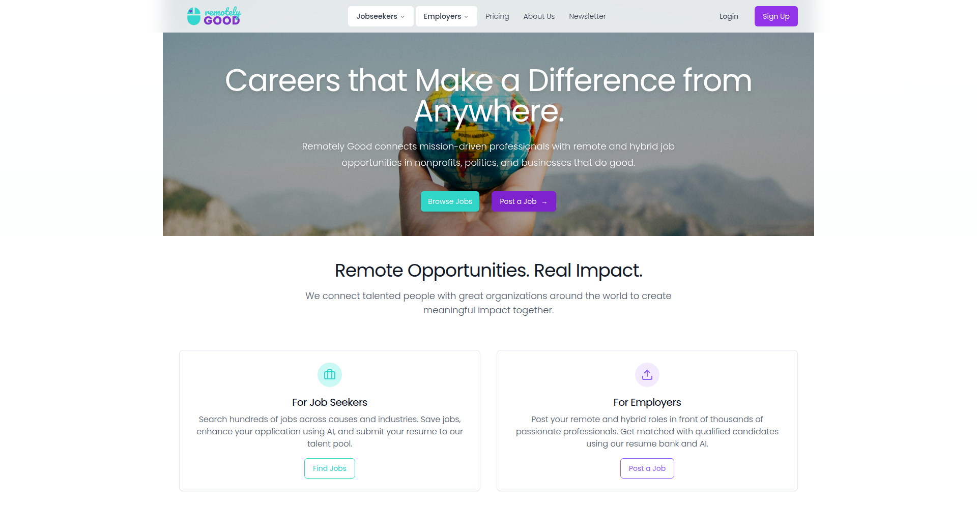 RemotelyGood.us Agentic Application Assistant