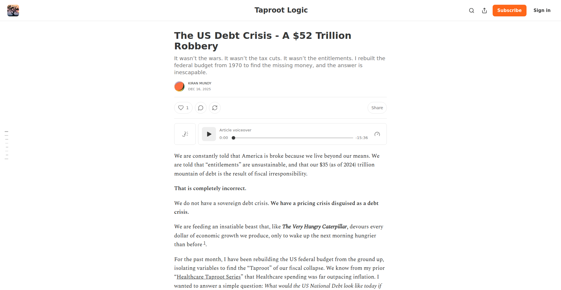 财政洞察者：健康成本定价裂痕模型