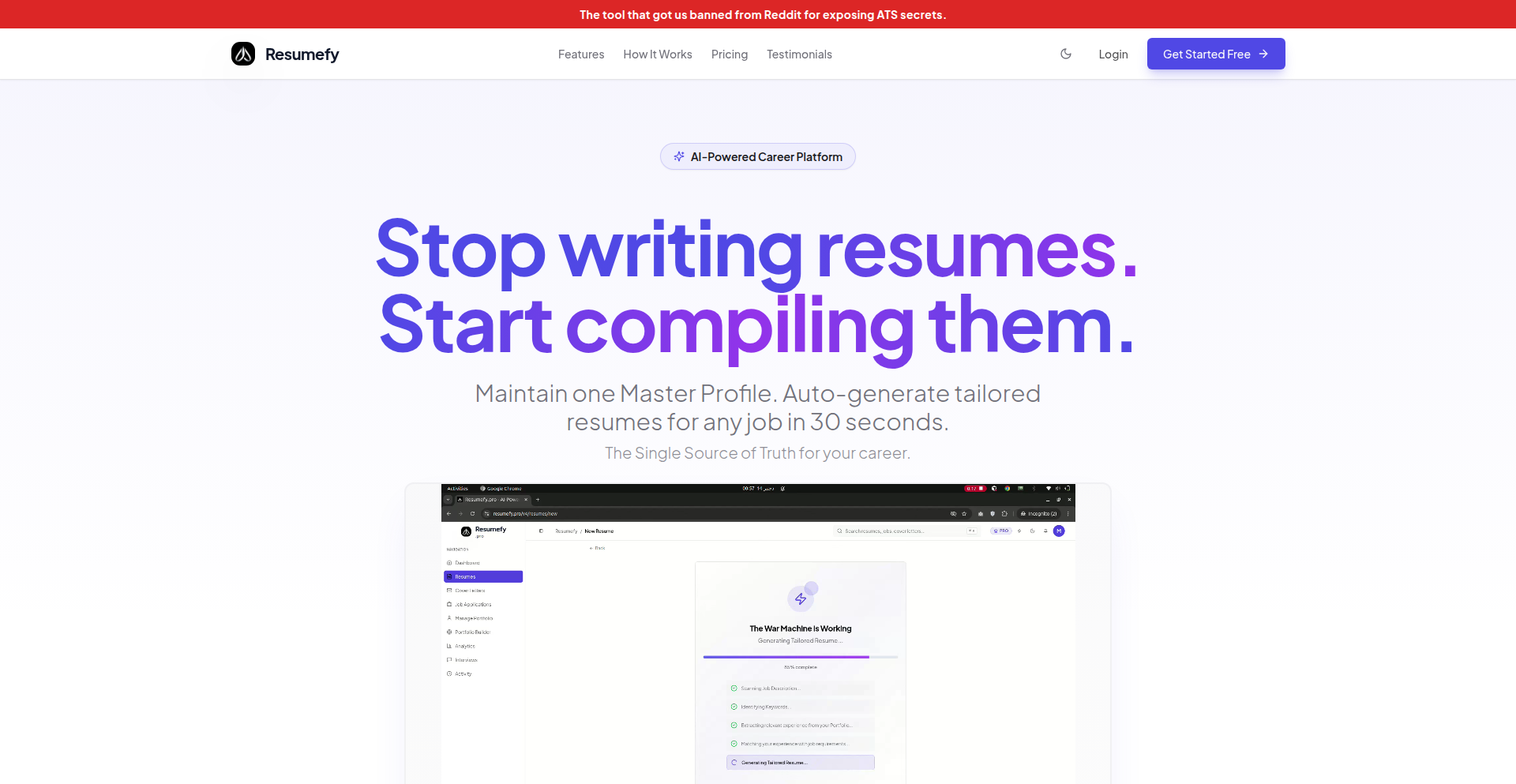 ATS兼容性简历解析引擎