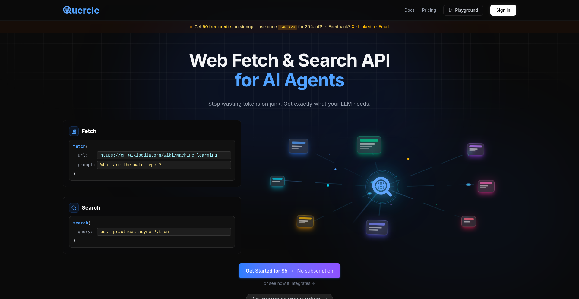 QuercleAI Web Fetcher