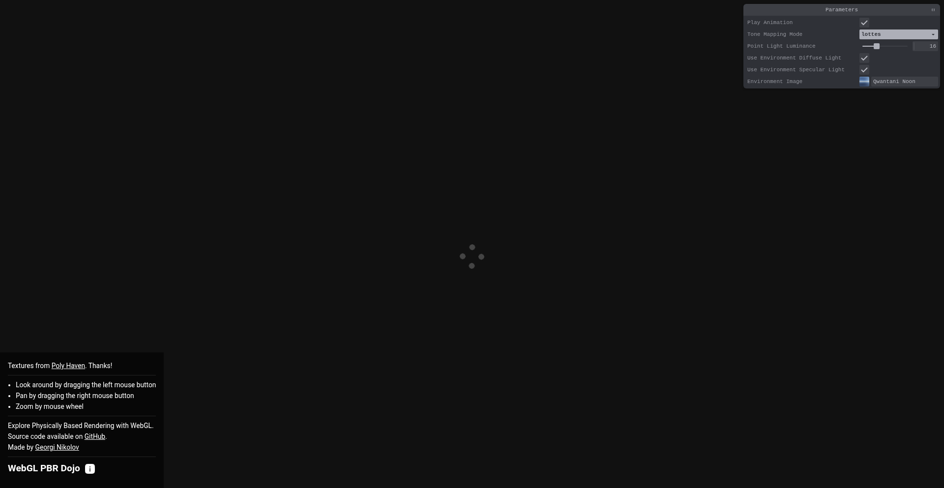 WebGL2 物理渲染道场