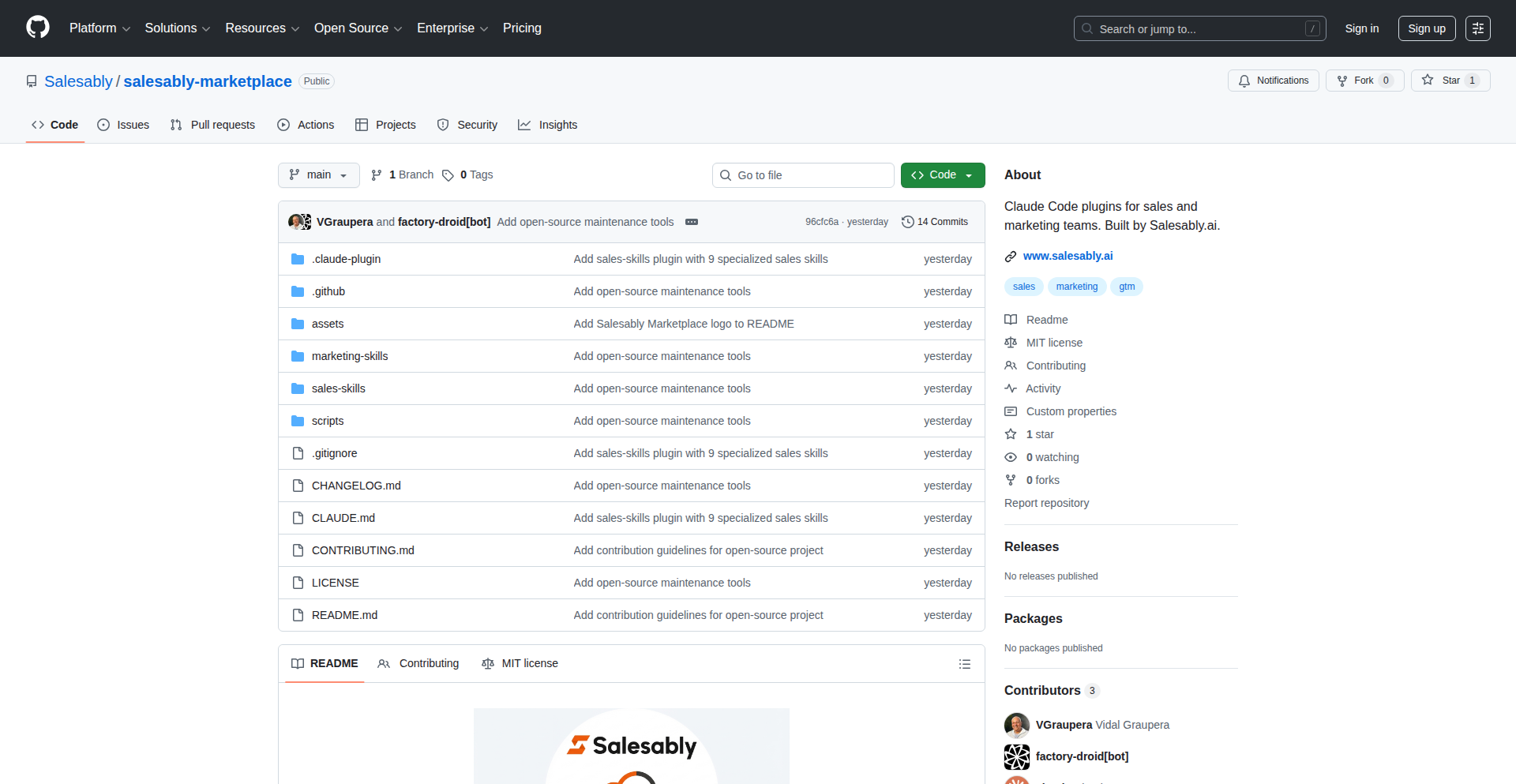 ClaudeAI 销售营销技能插件
