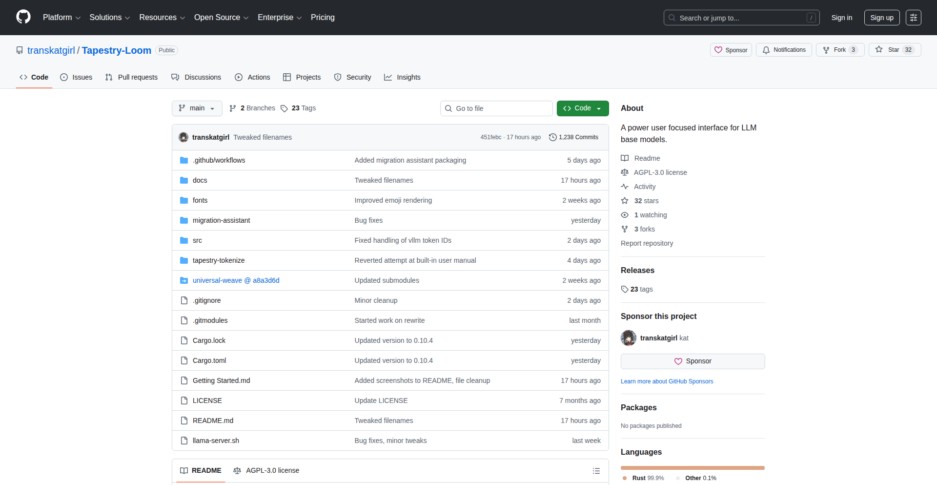 Tapestry Loom: LLM 智能补全画布