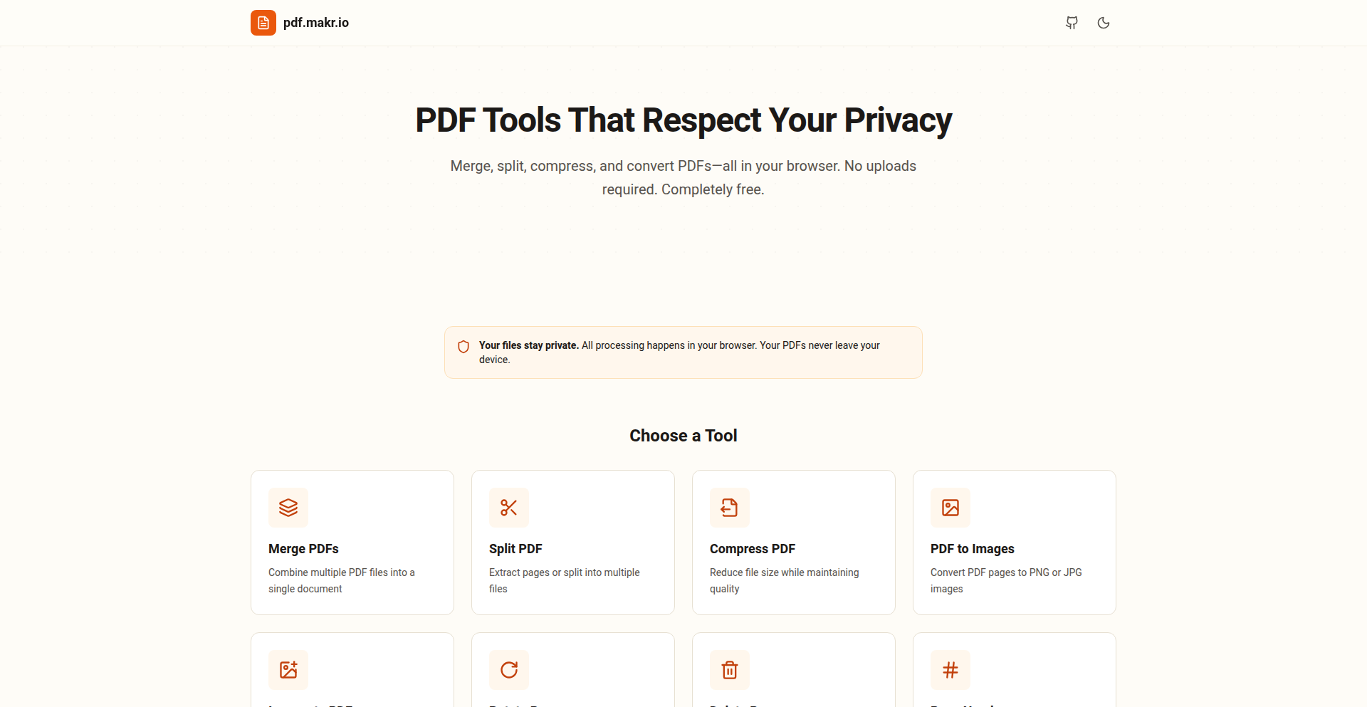本地PDF魔术师 (Local PDF Magician)