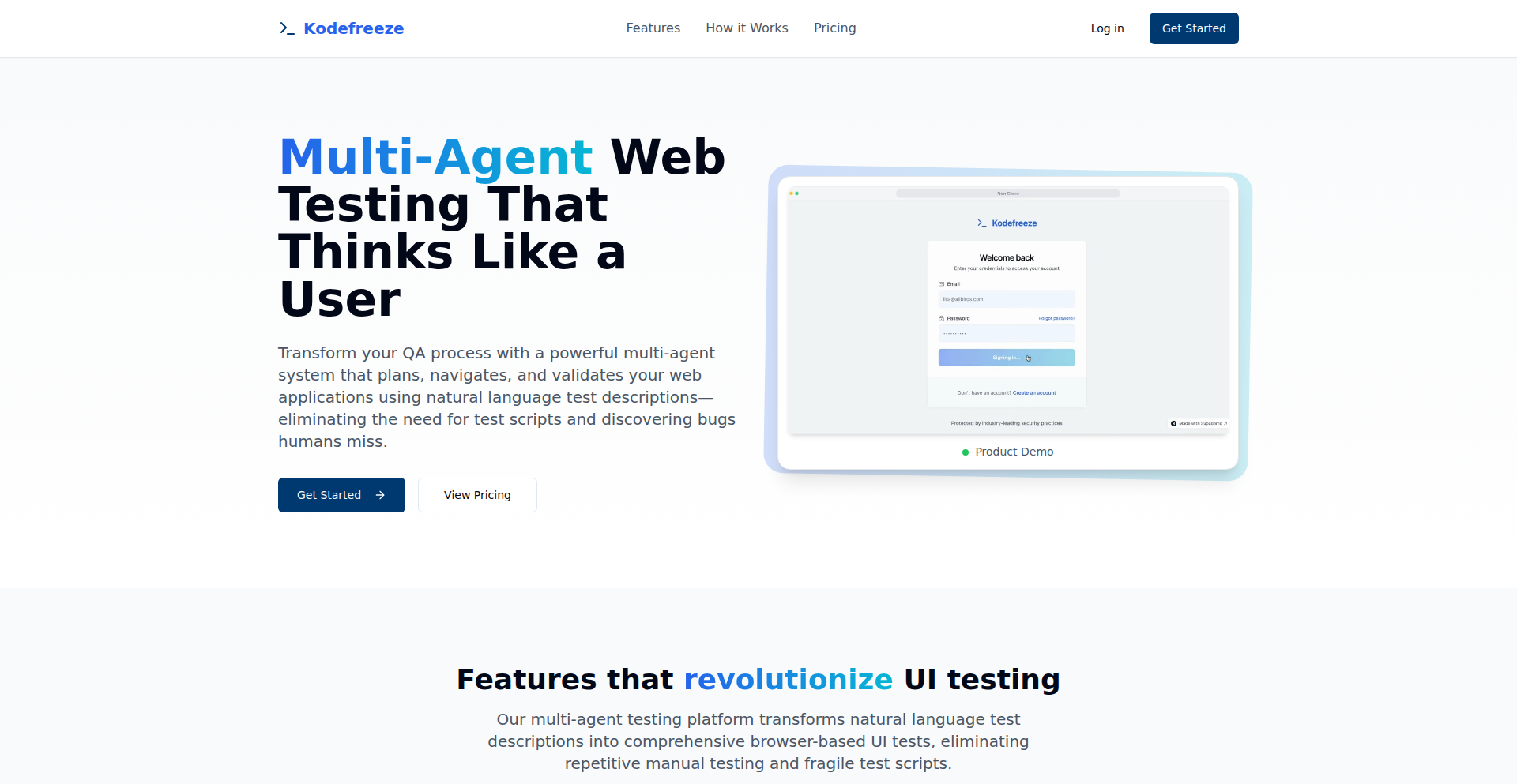 自然语言智能UI测试引擎