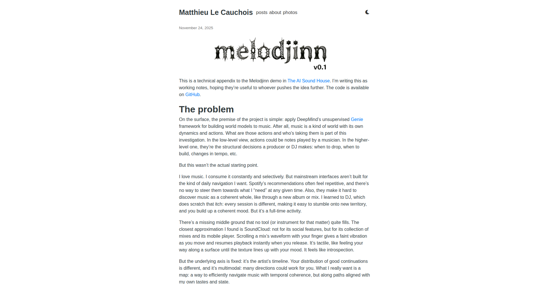 Melodjinn: 音乐世界的AI魔术师