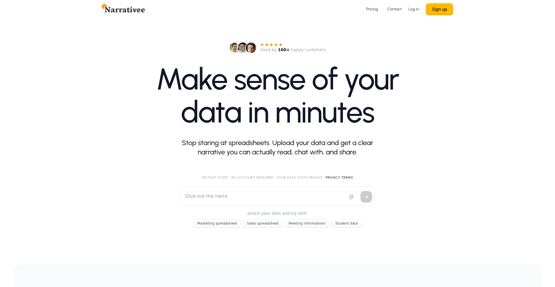 Narrativee: 数据叙事引擎