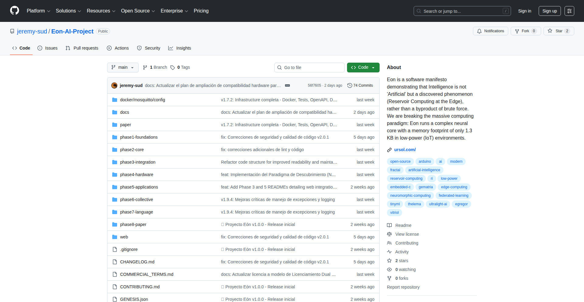 Eon: 连续思考的AI架构