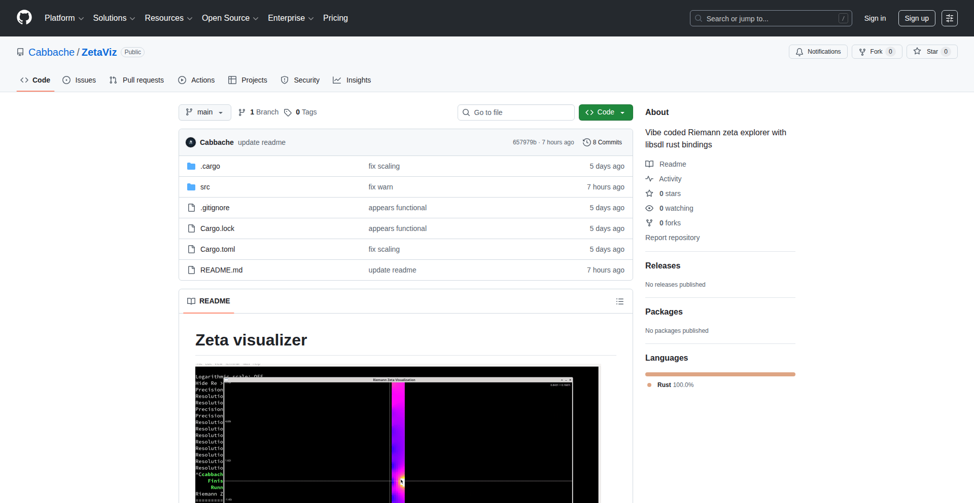 泽塔函数色彩解析器