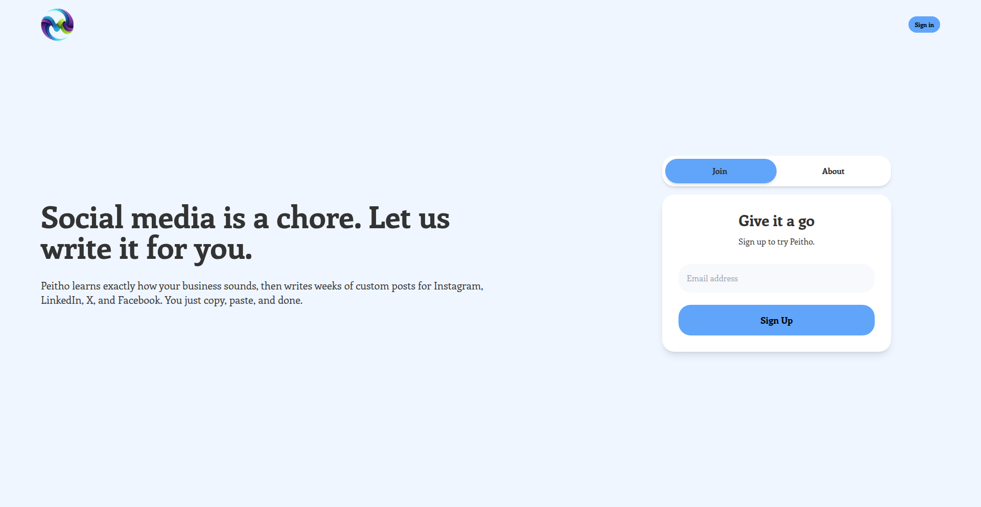 Peitho：AI駆動のソーシャルメディアコンテンツ自動生成システム