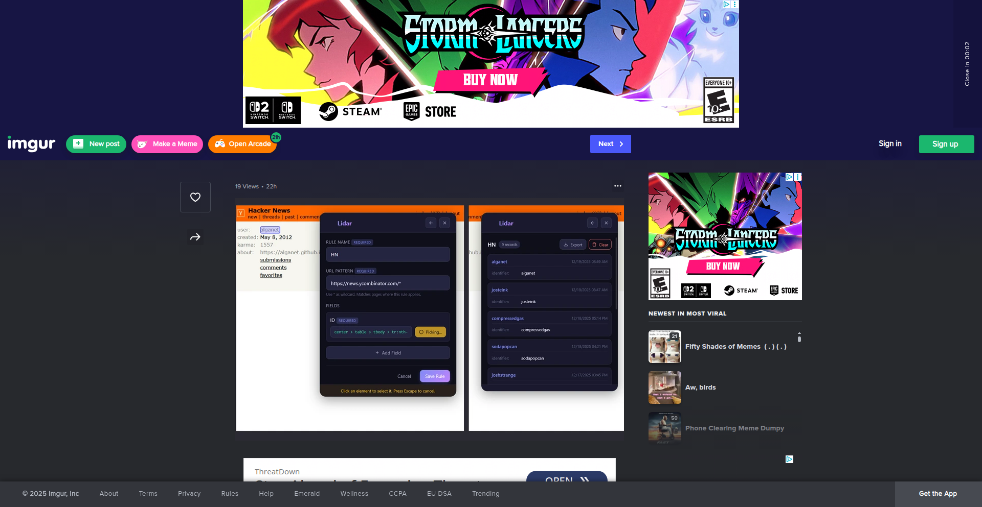 Lidar - Webデータ自動収集拡張機能