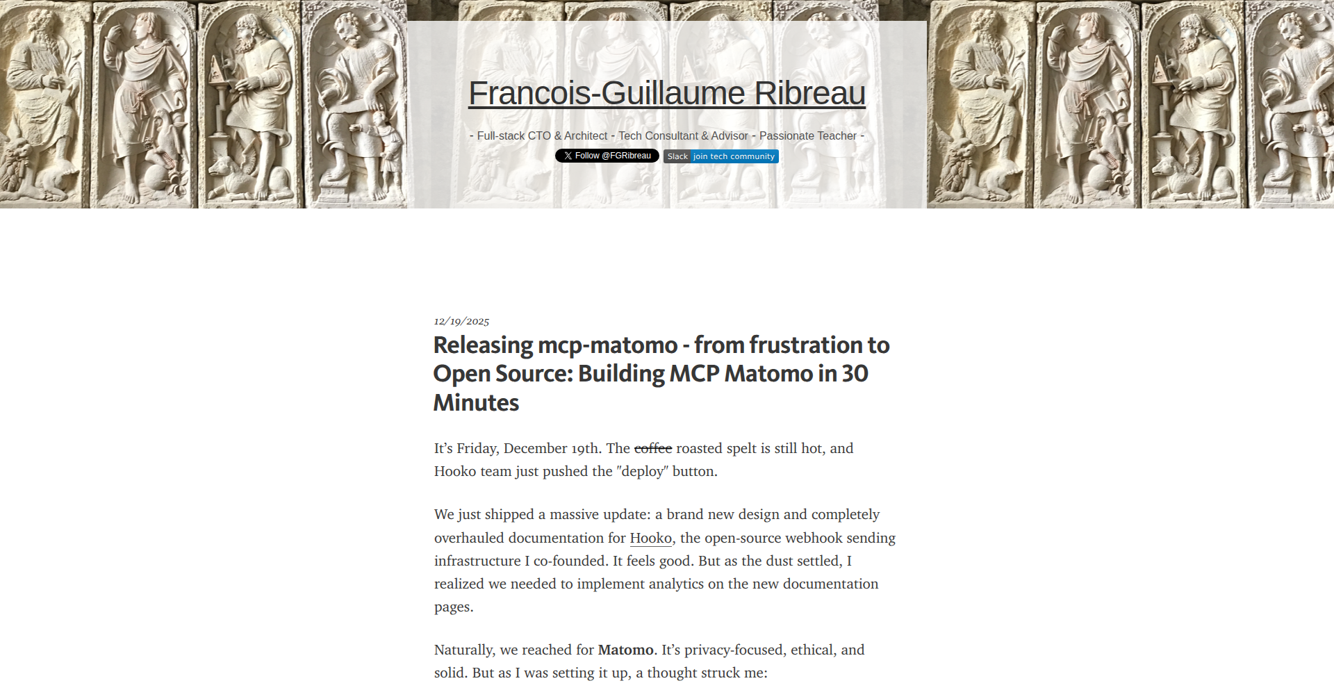 MCP Matomo: 30分で構築する高速Web分析基盤