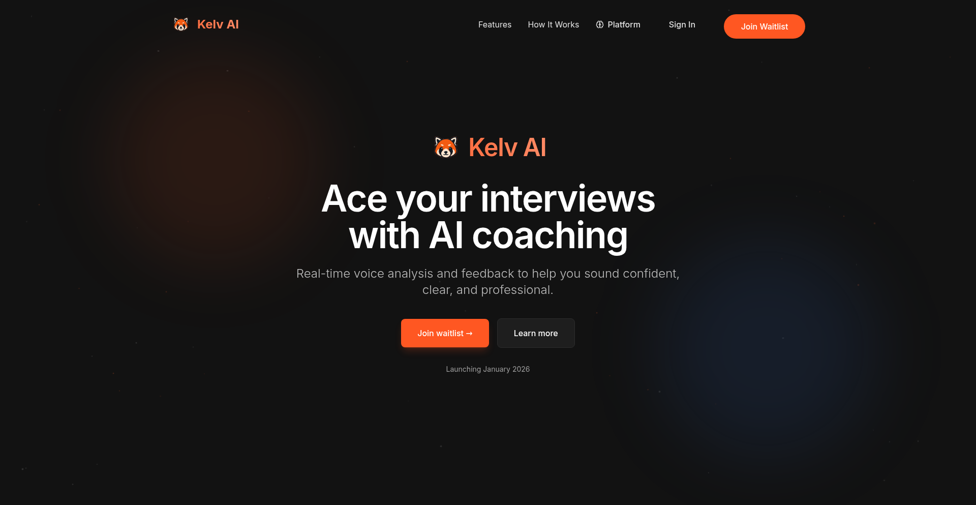 AI面接コーチ Kelv