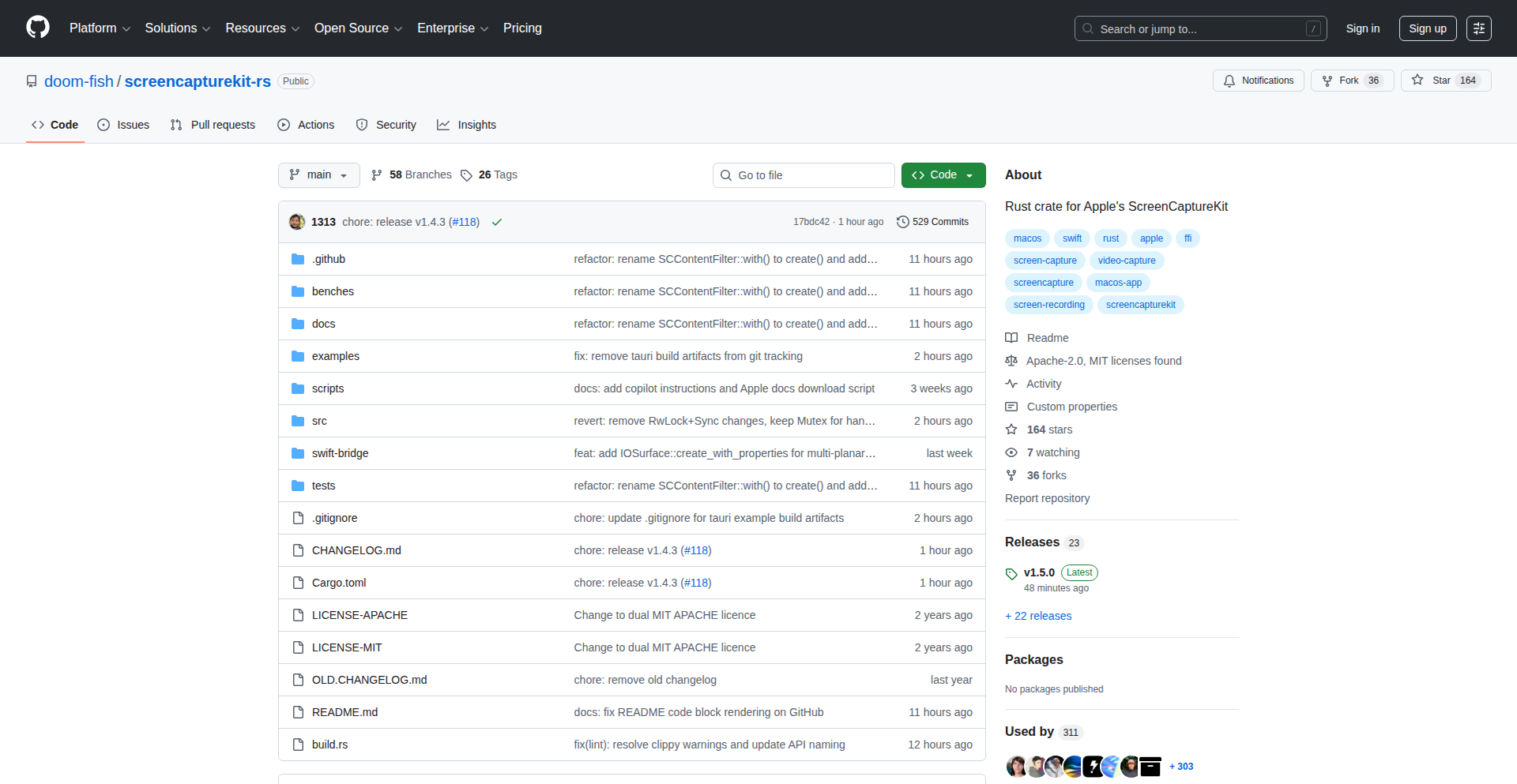ScreenCaptureKit-rs: macOS 画面キャプチャのための安全なRustバインディング