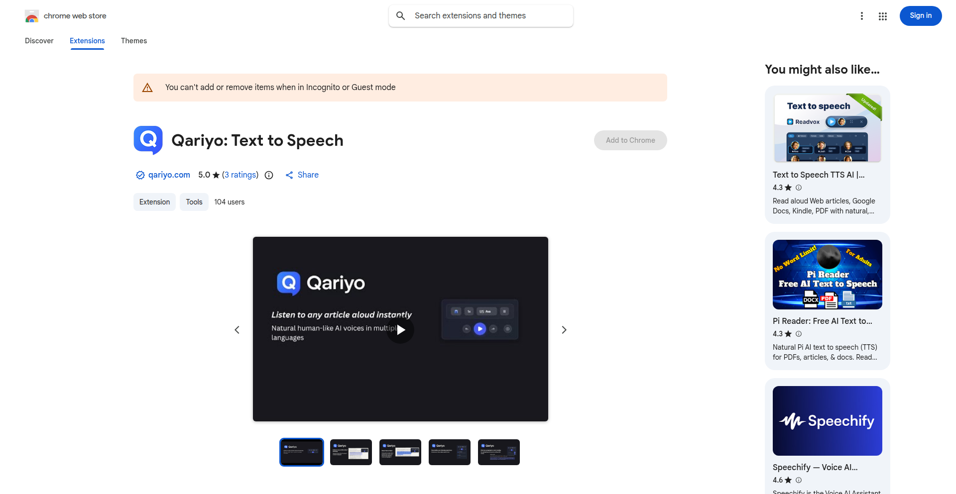 Qariyo: Human-Voice Article Reader