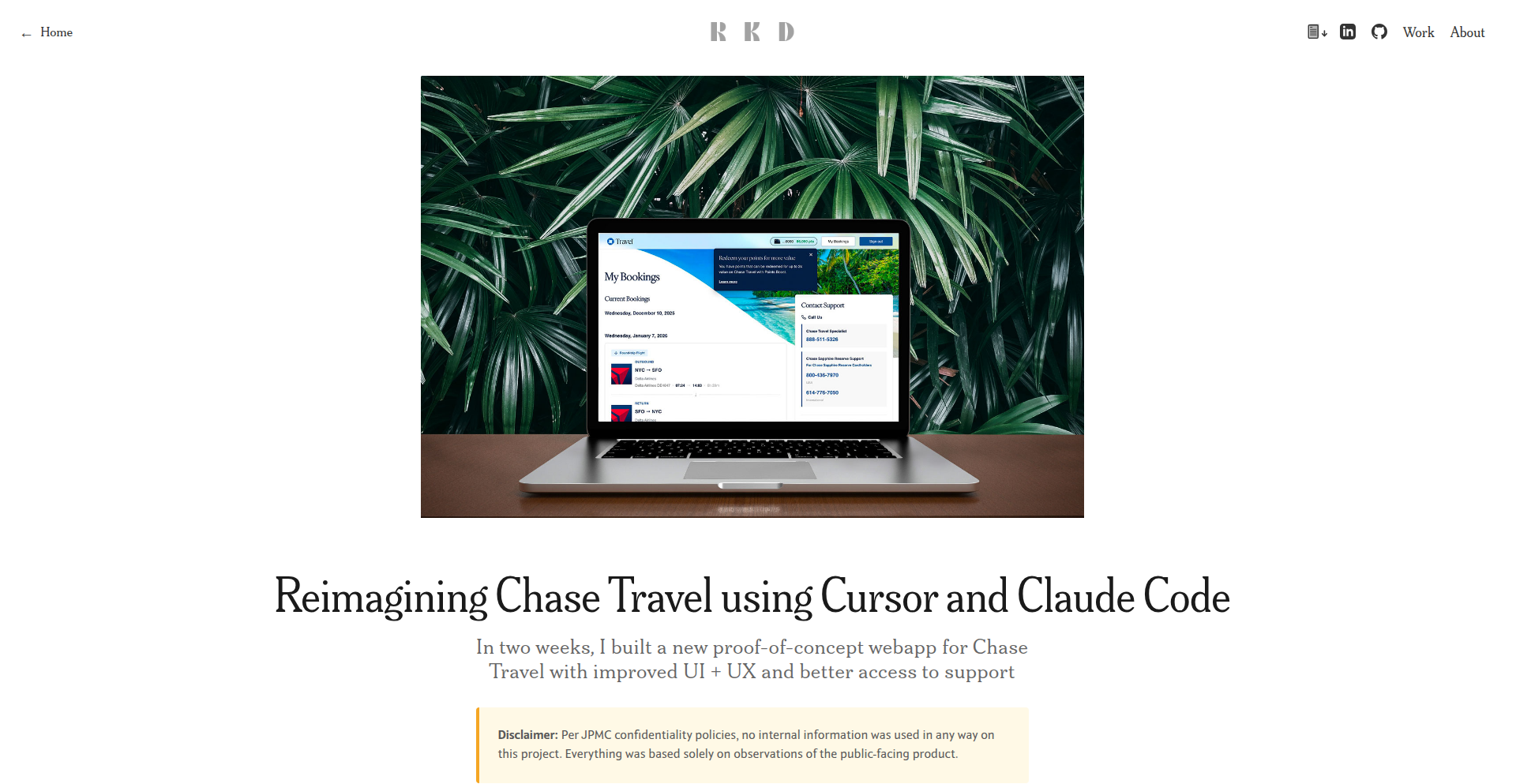 LLM-Powered Travel UI Refactor