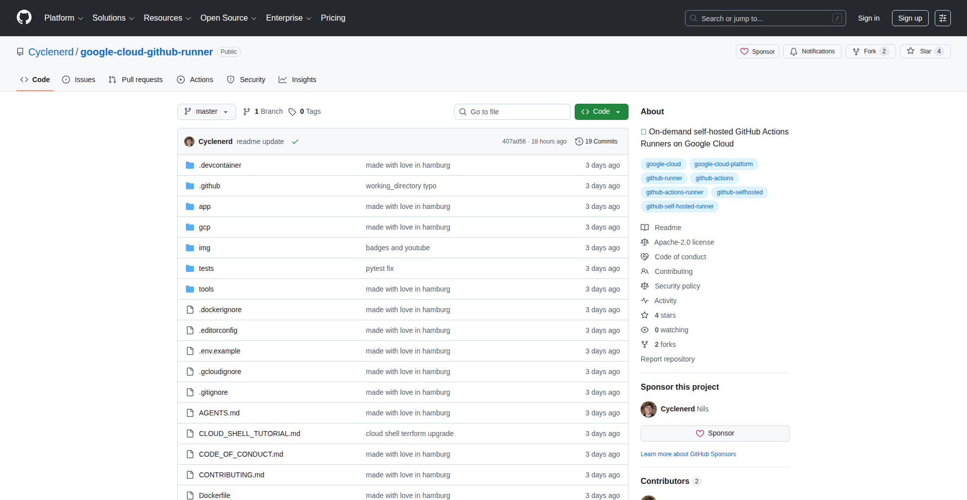 云端灵活部署GitHub Actions自托管运行器