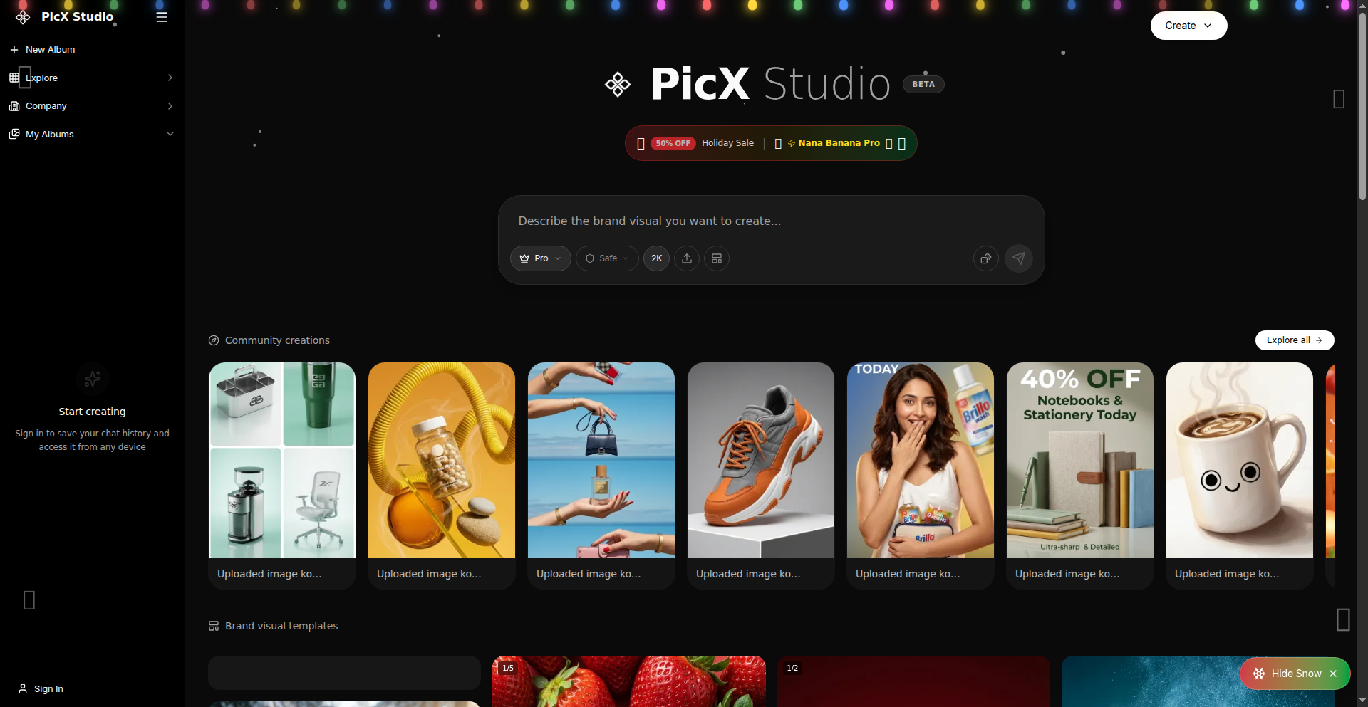 PicX Studio B2B - AI内容防护与商业化生成