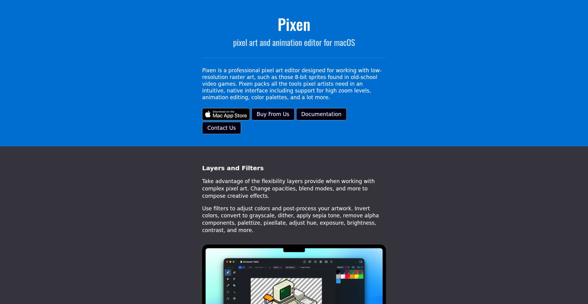 Pixen 6: macOS像素艺术的精炼引擎