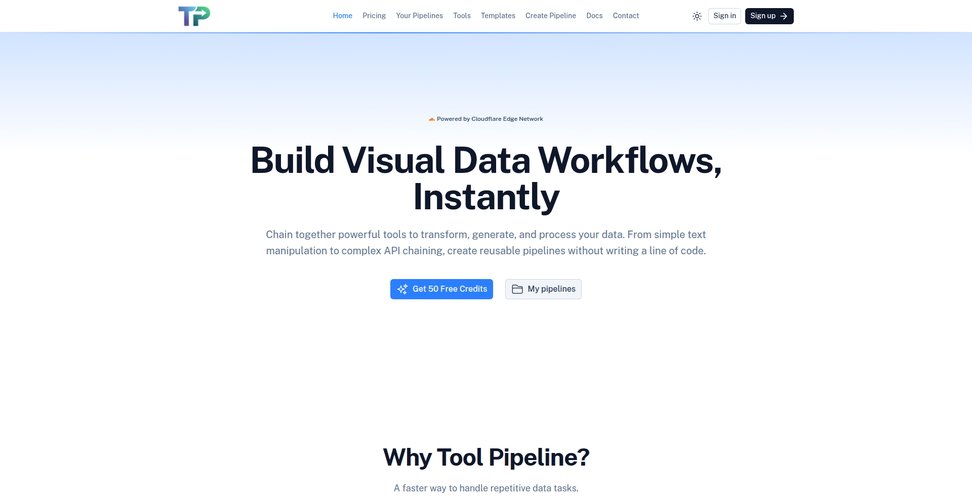 图构建的无服务器AI数据管道