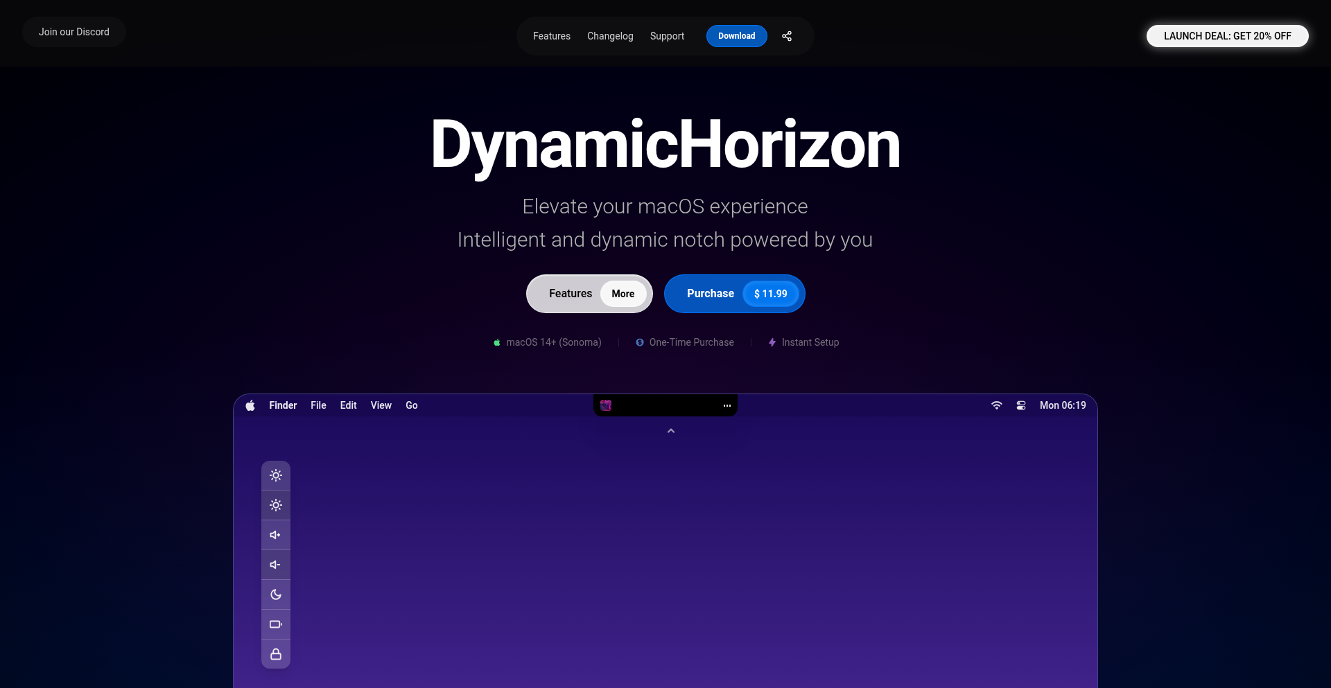 动态岛 for Mac (DynamicIsland-macOS)