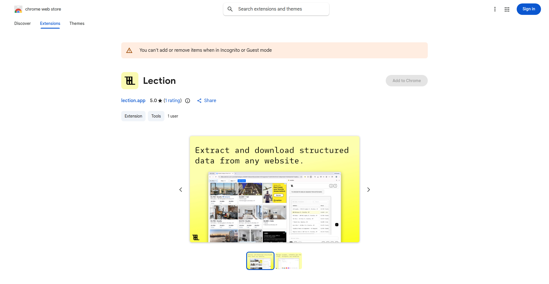 AI驱动的浏览器内网页爬虫助手