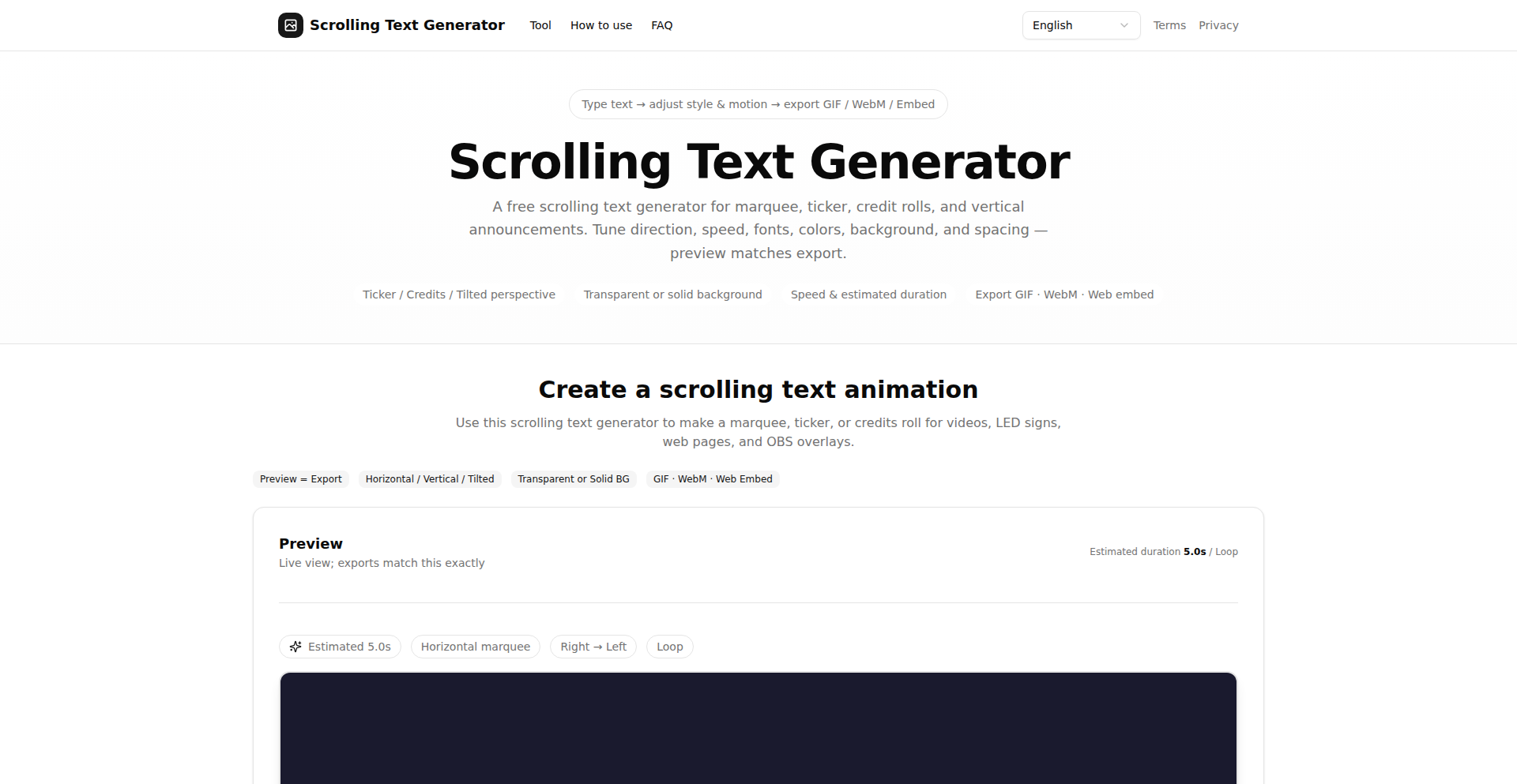 逐行卷动文字引擎