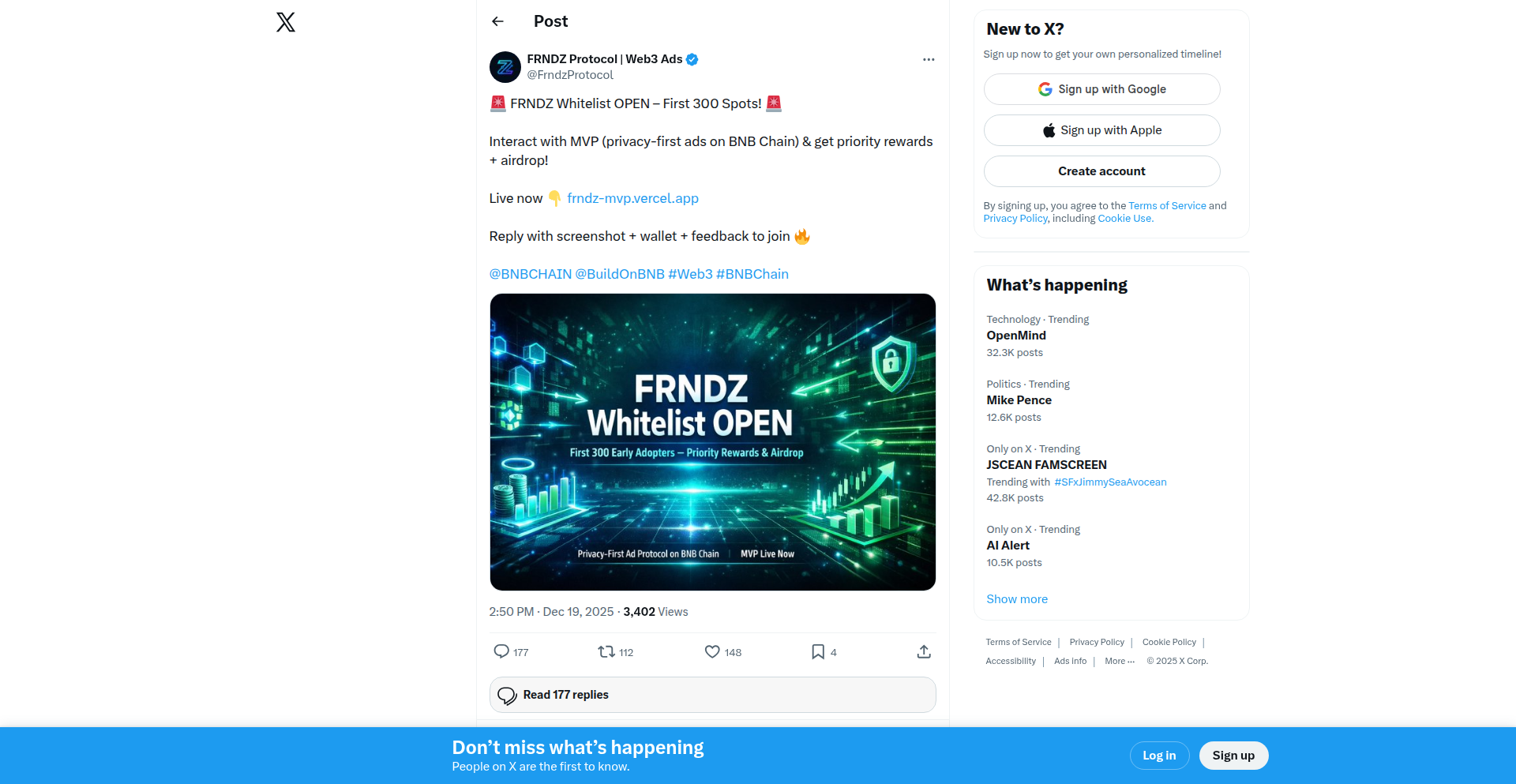 Frndz协议：意图驱动的隐私广告网络
