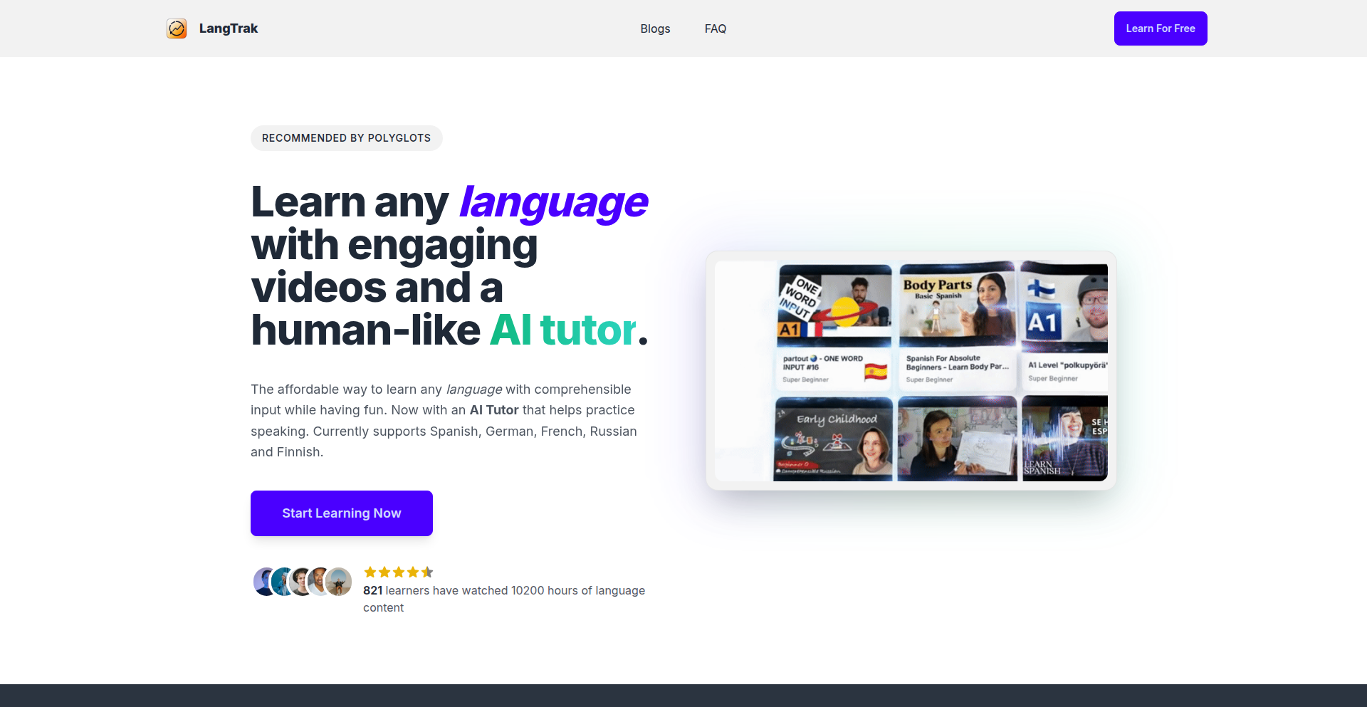 AI语境语言陪练