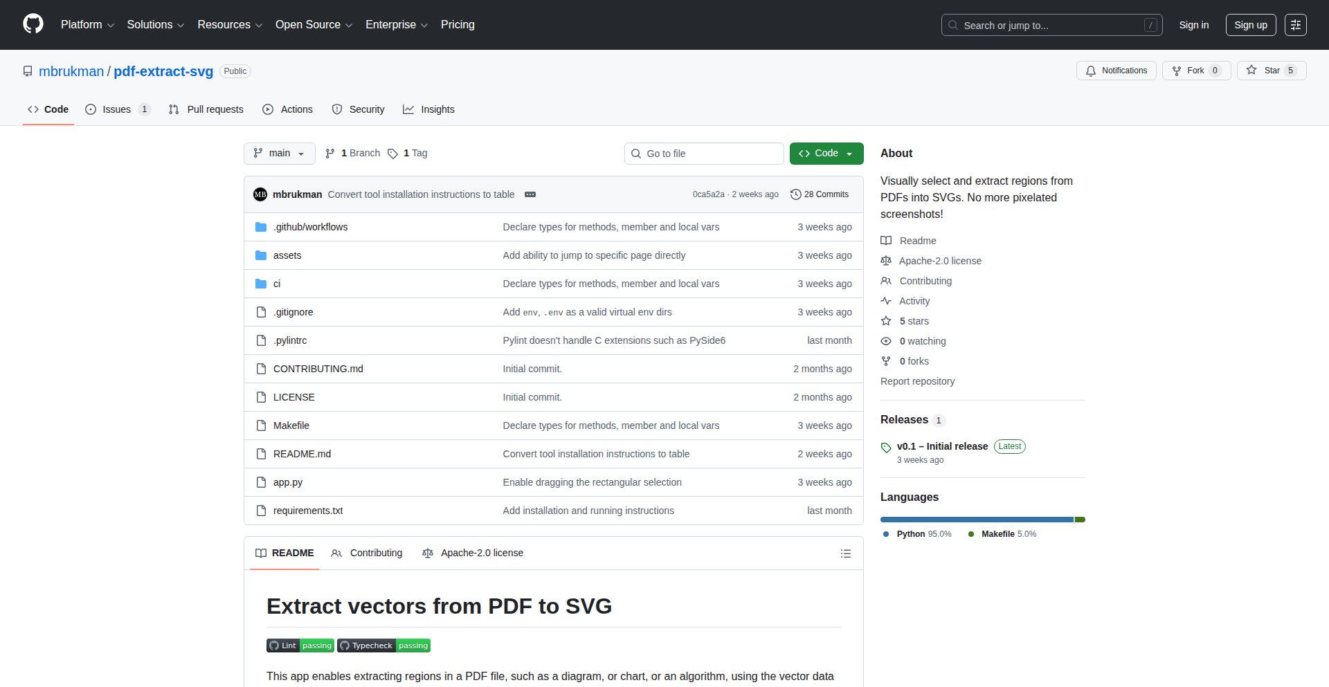 PDF图示矢量提取器 (PDF Diagram Vectorizer)