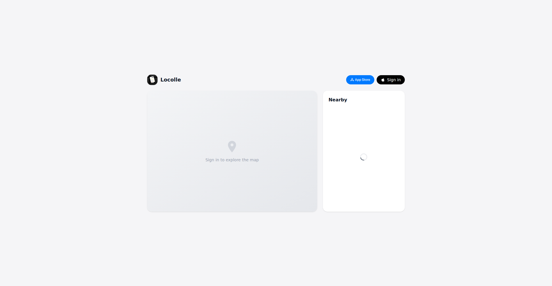 Locolle: 地理位置收藏家