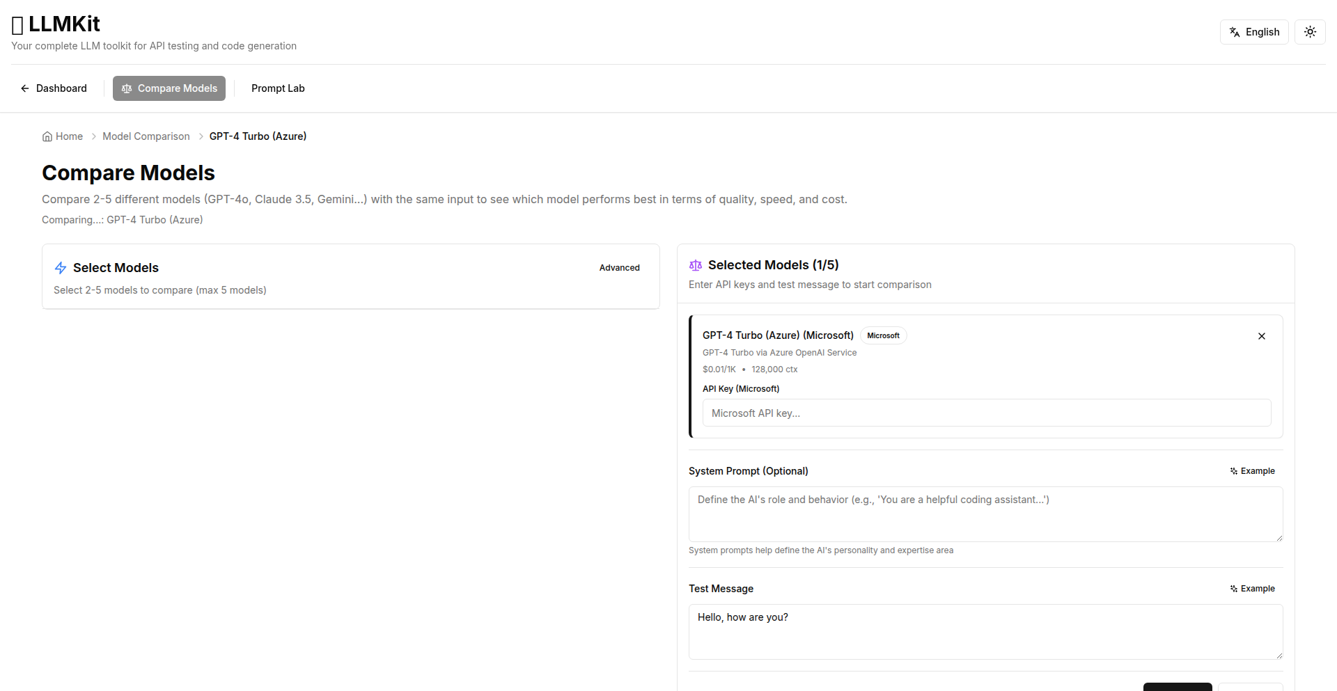 LLMKit: 智能语言模型实战对决