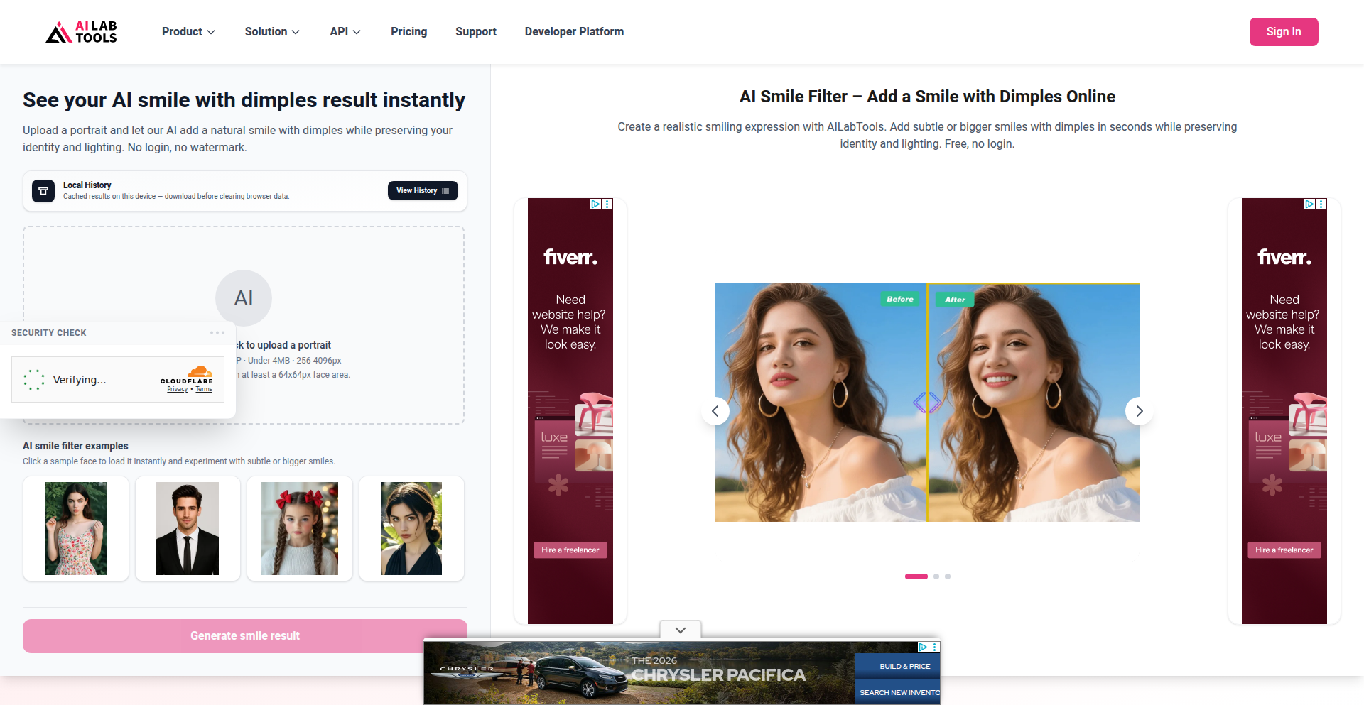 SmileGenius: 智能微笑渲染器