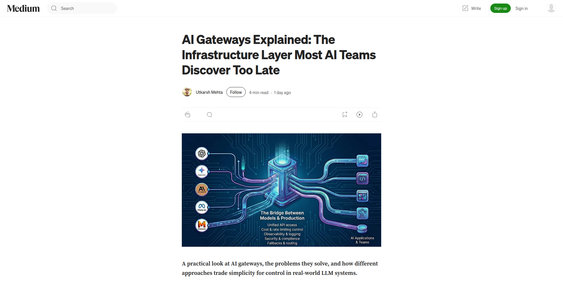 AI Infrastructure Abstraction Layer