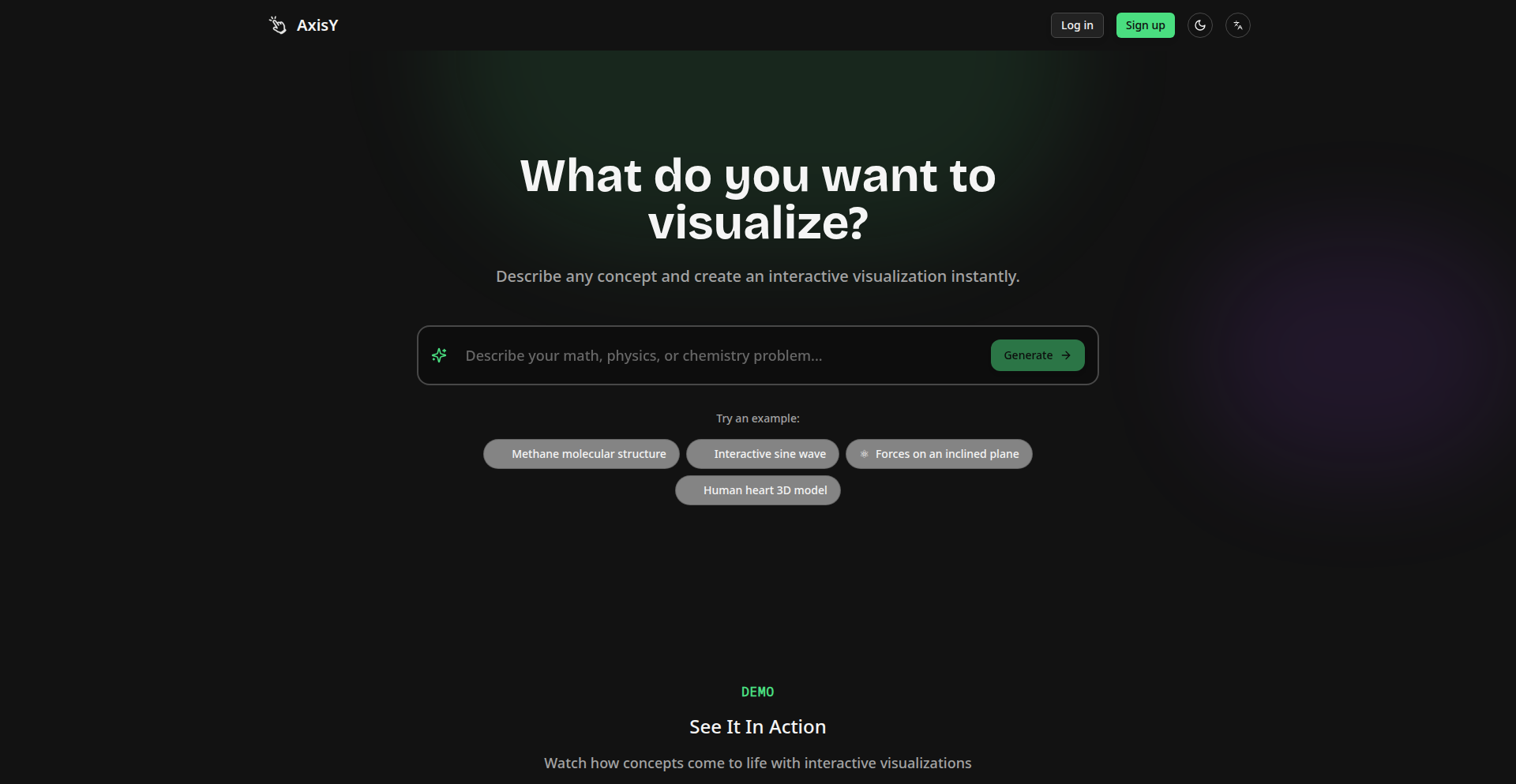 AxisY: Visualizing Complex Ideas