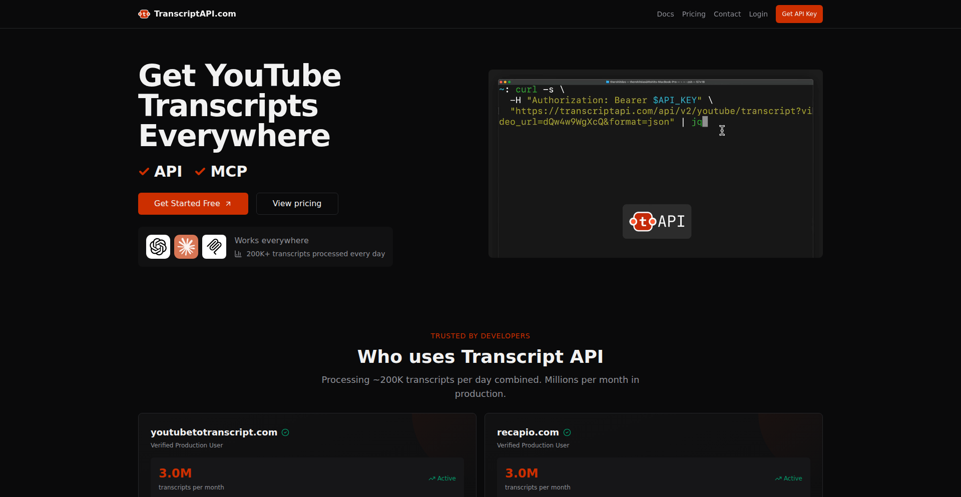 YouTube Transcript Weaver