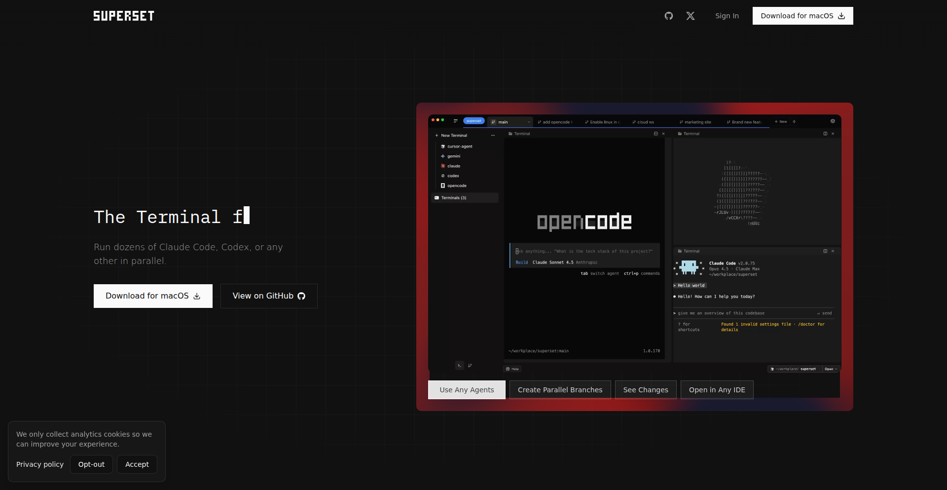 ParallelAgent Terminal