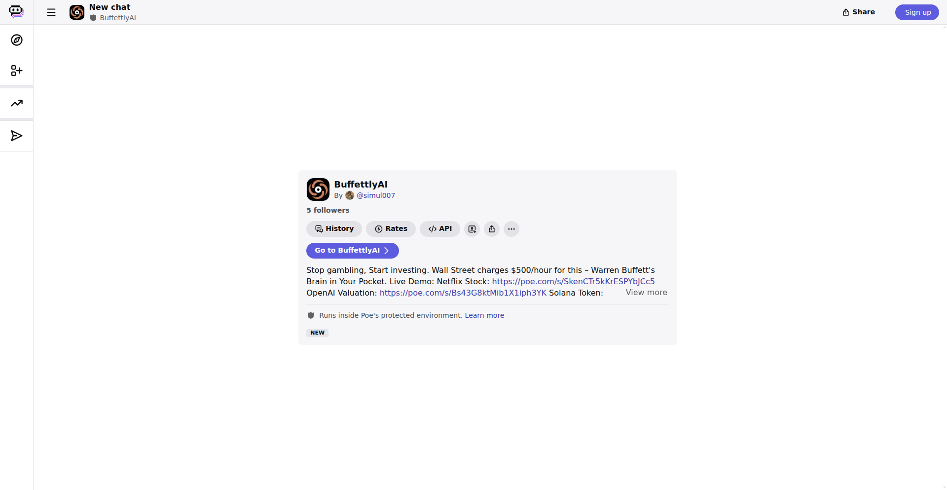 BuffettlyAI - Algorithmic Investment Advisor
